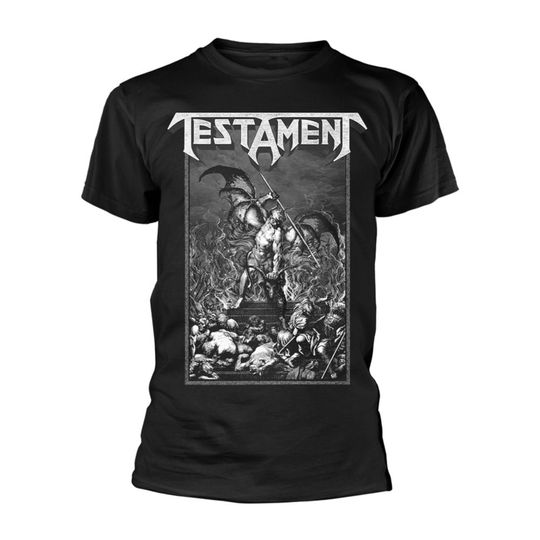 Discover Testament Unisex T-shirt: Pitchfork Horns