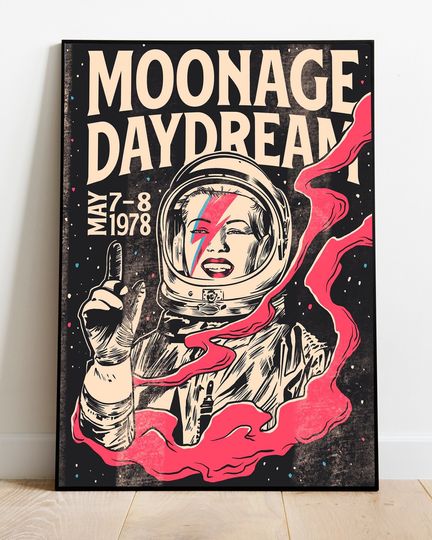 Discover Moonage Daydream Poster
