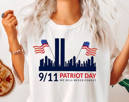 Discover World Trade Center 9/11 Never Forget Shirt, 911 Memorial Shirt, Never Forget 911 Shirt,Remembrance Veterans Memorial Day Shirt, tank top