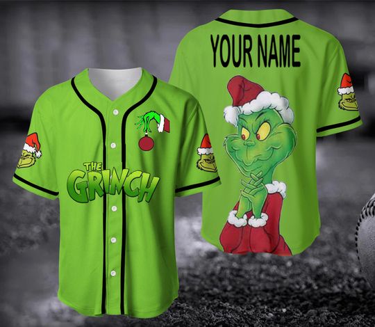 Discover The Gri.nch The Christmas Baseball Jersey