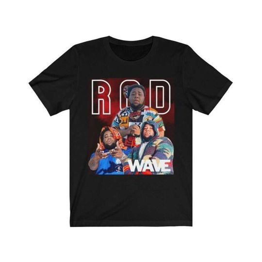 Discover Rod Wave Face Shirt for Music Fans