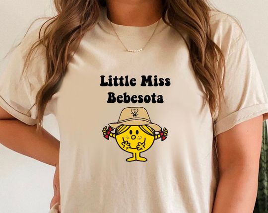 Discover Little miss bebesota black text bad bunny