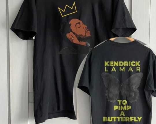 Discover Kendrick Lamar Inspired To Pimp A Butterfly Album shirt, Vintage 90's Style shirt