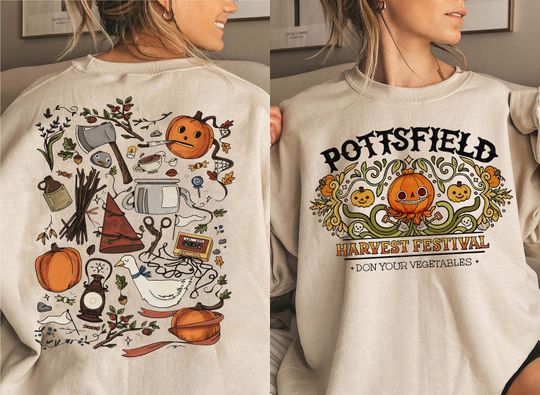 Discover Pottsfield Harvest Festival SweatShirt|Over The Garden Wall sweater