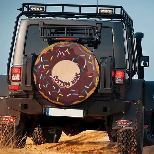 Discover Personalized Donut Cake Spare Tire Cover