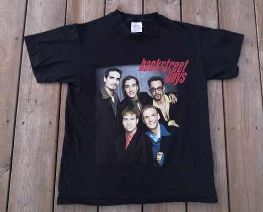 Discover Vintage 1998 Backstreet Boys 1998 USA Concert Tour T-Shirt