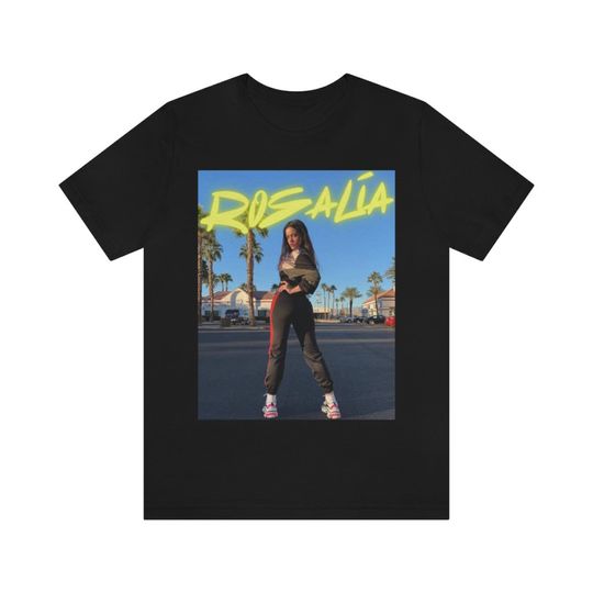 Discover Rosalia T-Shirt, Birthday Gift, Music Shirt