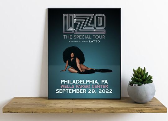 Discover Custom Date Lizzo Special Tour Poster