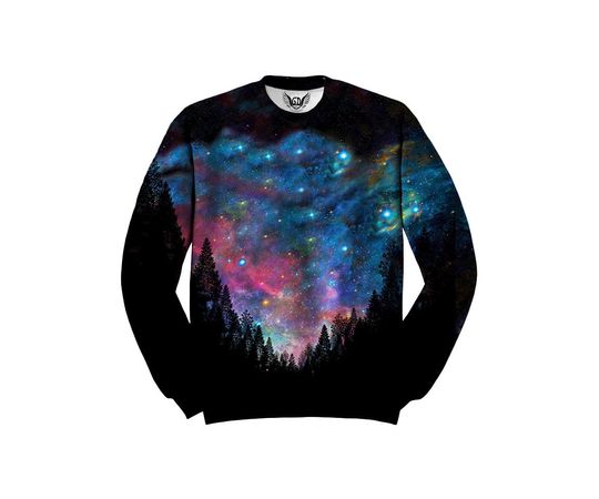 Discover Trippy Space Nature 3D Sweater