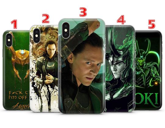 Discover Loki Phone case Tom Hiddleston phone cover for iPhone
