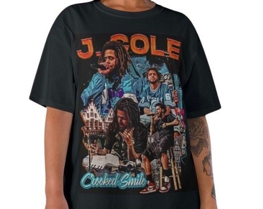 Discover J Cole Vintage Graphic Tee