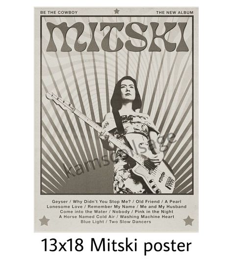 Discover Mitski Poster, Mitski Poster