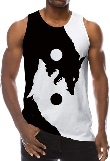 Discover Loveternal Men Tank Top 3D Printed Vests Sleeveless Tank top