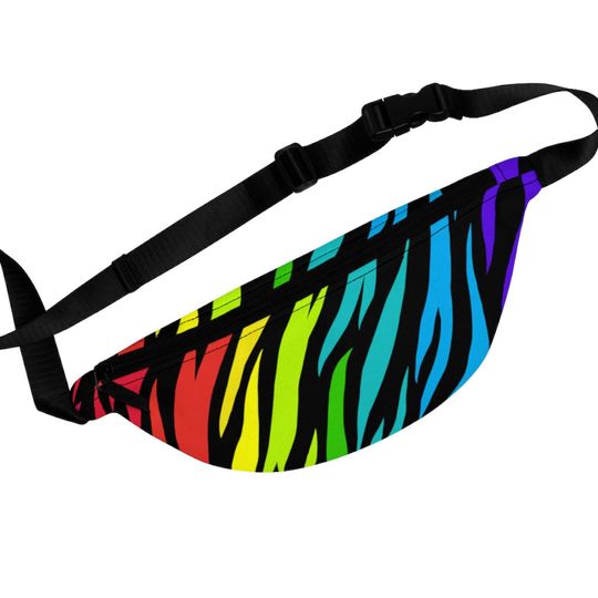 Discover Neon Tiger Stripes Fanny Pack