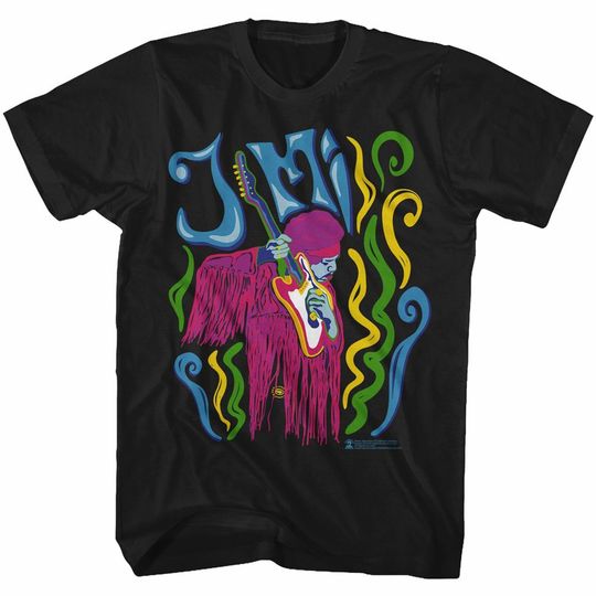 Discover Jimi Hendrix Psychadelic T-Shirt