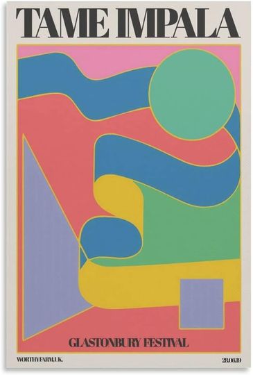 Discover Tame Impala Album Cover Poster, Tame Impala Poster
