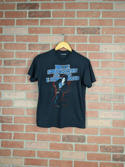Discover Vintage 1984 Double Sided Bruce Springsteen T Shirt