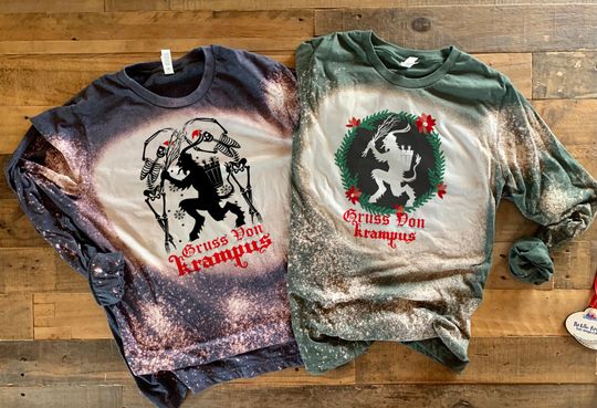 Discover Krampus Horror Christmas Shirt