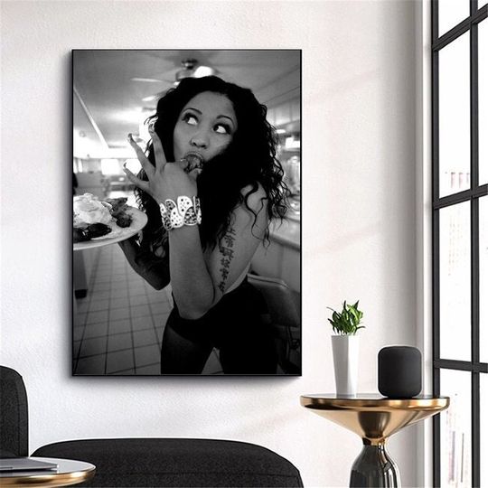 Discover Nicki Minaj , Music Singer Premium Matte Vertical Posters