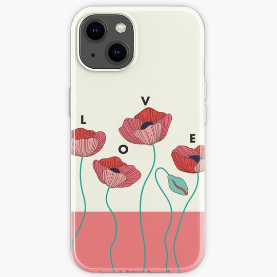Discover Poppies iPhone Case