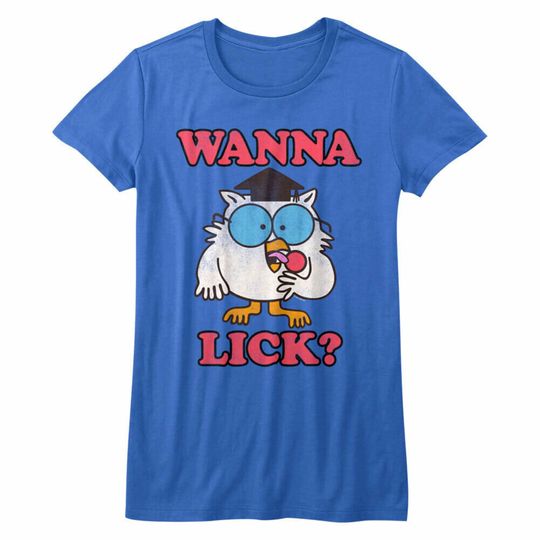 Discover Tootsie Rolls T Shirt | Mr Owl Wanna Lick