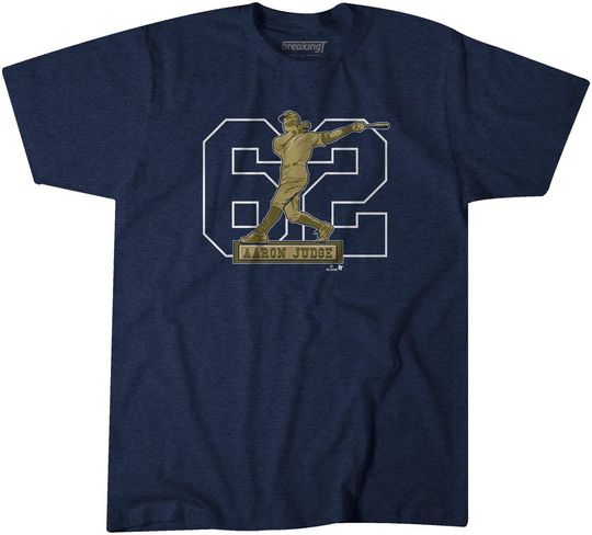 Discover Aaron Judge 62 Shirt, Aaron Judge Home Run King in The Bronx Shirt