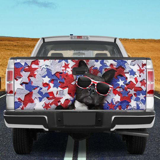 Discover Dog Truck Tailgate Decal