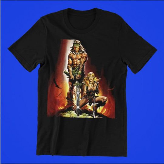 Discover Conan the Barbarian 1982 Movie T-Shirt
