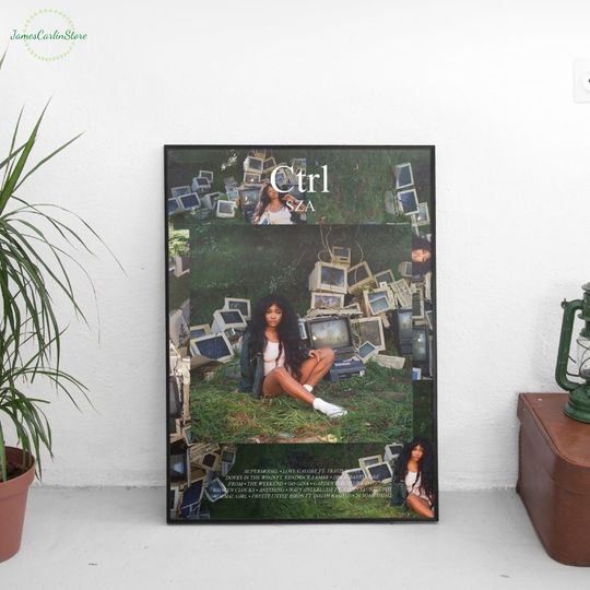 Discover SZA - Ctrl Tracklist Poster