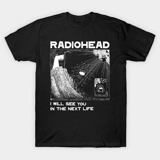 Discover t shirt style vintage Radiohead Kid a Next Life Radiohead