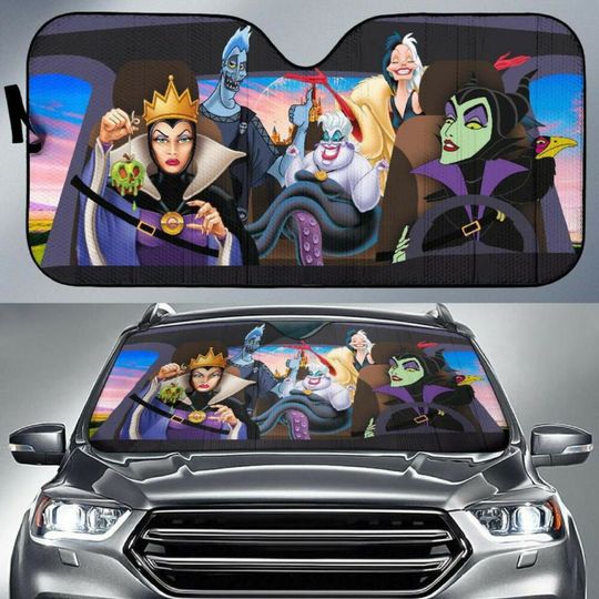 Discover Horror Wear Wanta Villains Car Car Sun Shade