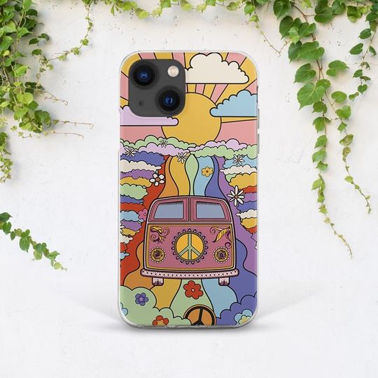 Discover Hippie art case iPhone case