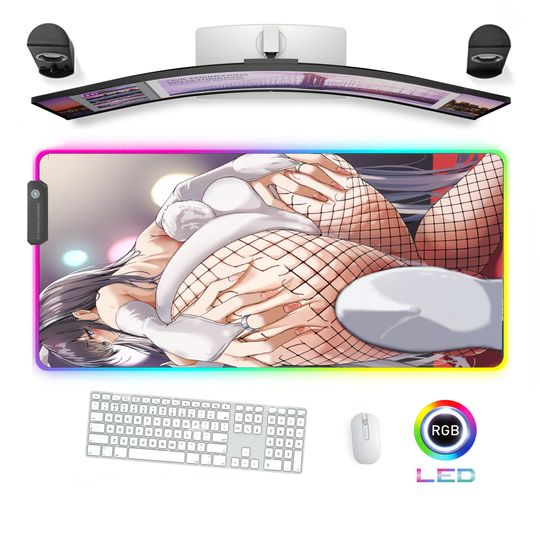 Discover Kawaii Girl Anime Manga Booty home office Gift Gamer Computer PC Mouse pad