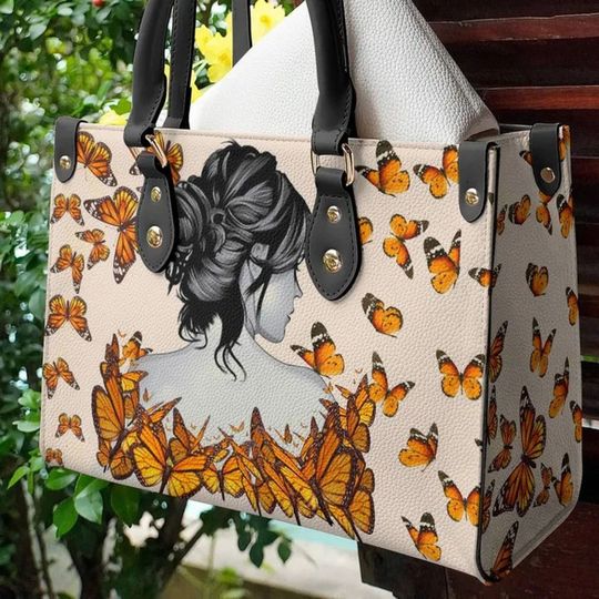Discover Butterfly Girl Handbag , Butterfly Girl Leather Bag