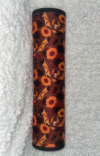 Discover Sunflowers And Bats Seat Belt Cover