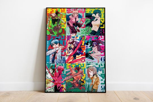 Discover Chainsaw Poster | Manga Poster Gift