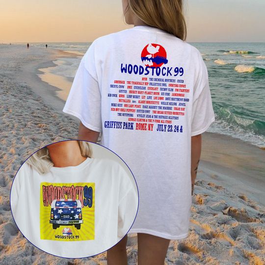 Discover Woodstock 99 Music Festival T-Shirt
