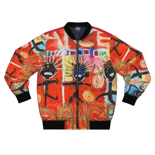 Discover African Dancers jacket, Stylish Bomber Jacket ,vintage style clothing