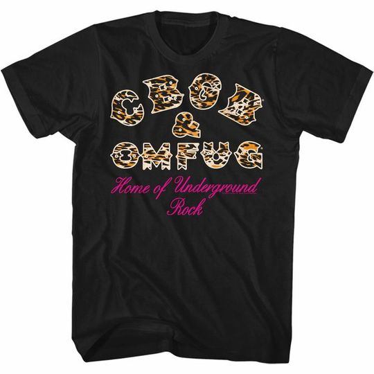 Discover CBGB Leopard Logo T-Shirt