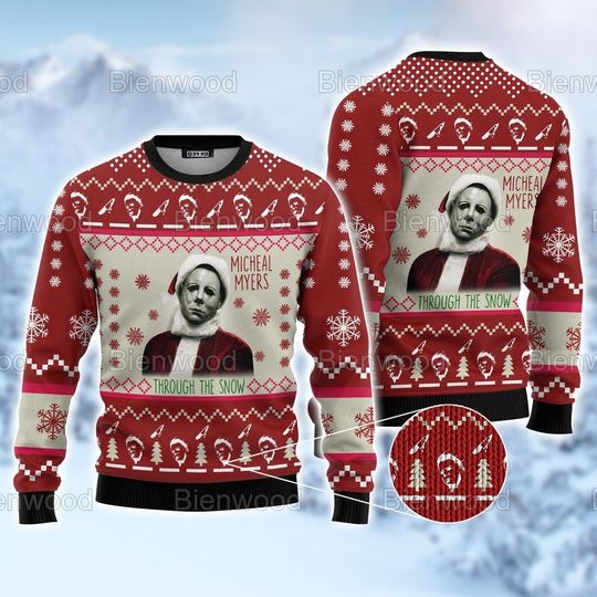 Discover Happy Halloween Micheal Myers Christmas Sweater