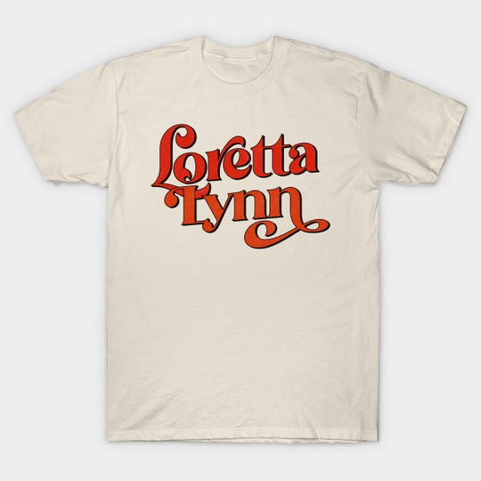 Discover 70s Style Country Fan Design - Loretta Lynn - T-Shirt