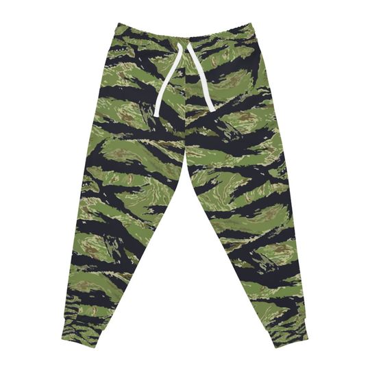 Discover Athletic Joggers - Tiger Stripe Jungle Camouflage