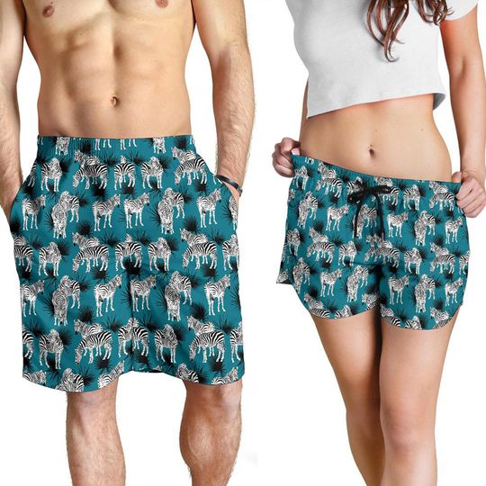 Discover Zebra Shorts - Zebra Pattern Swim Shorts