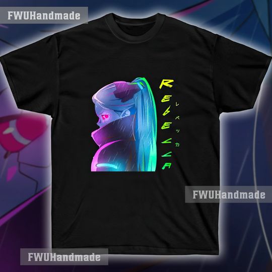 Discover Cyberpunk Edgerunners T shirt, Rebecca Shirt