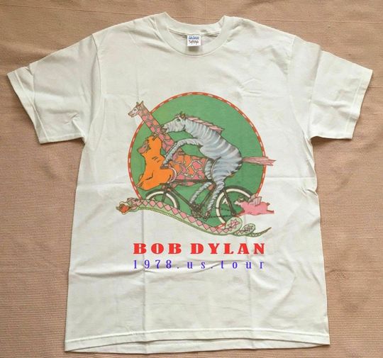 Discover Rare! 1978 BOB DYLAN U.S T-shirt