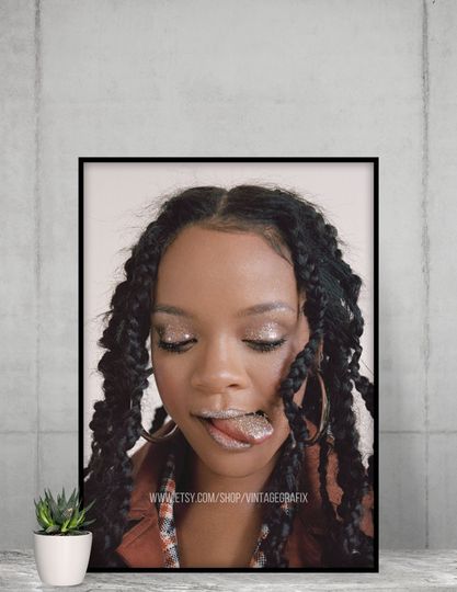 Discover Rihanna Wall Art Poster