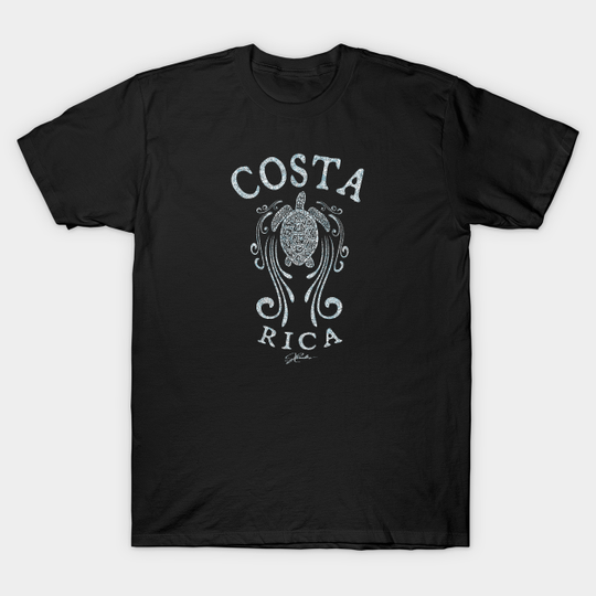 Discover Costa Rica, Sea Turtle in the Slipstream - Costa Rica - T-Shirt