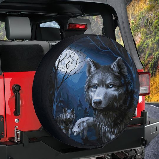 Discover Wolfs spare tire cover