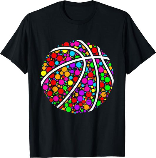 Discover Dot day Shirt Colorful Basketball International Dot Day 2022 T-Shirt