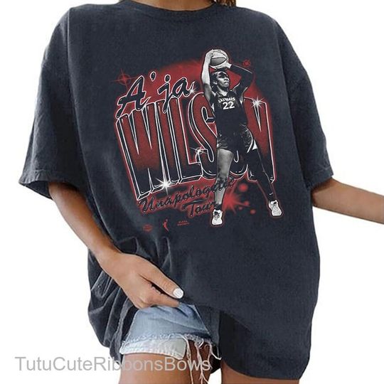 Discover A'ja Wilson Shirt, Vintage Style T Shirt